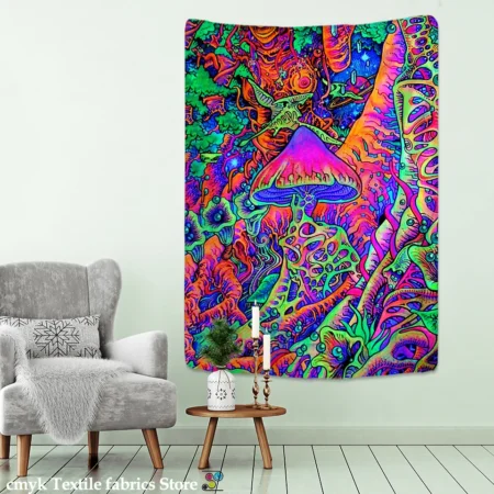 Psychedelic-Mushroom-Indian-Mandala-Tapestry-Wall-Hanging-Bohemian-Gypsy-Psychedelic-Tapiz-Witchcraft-Tapestry.jpg_Q90.jpg_