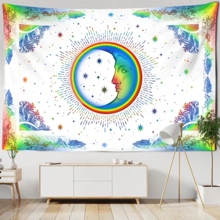 White-Black-Colorful-Sun-Moon-Mandala-Tapestry-Wall-Hanging-Celestial-Wall-Tapestry-Hippie-Wall-Carpets-Dorm.jpg_640x640 (5)